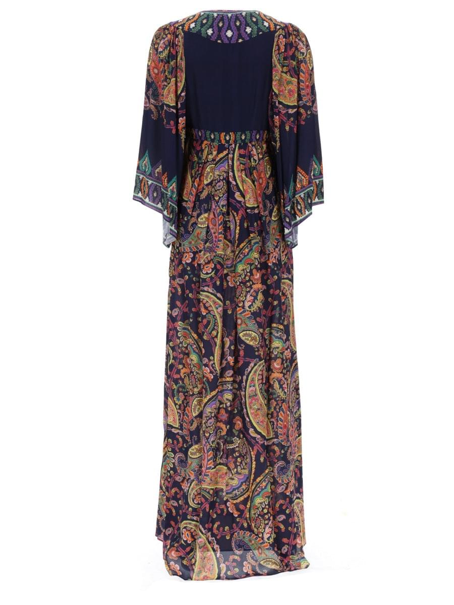 Etro Women Abito Lungo Con Stampa "Paisley" ETRO