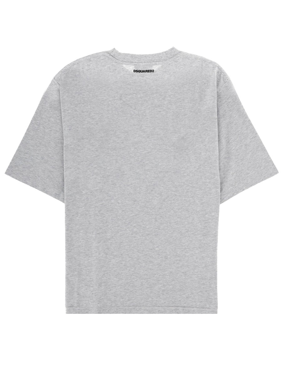 Dsquared Men T-Shirt Con Stampa DSQUARED2