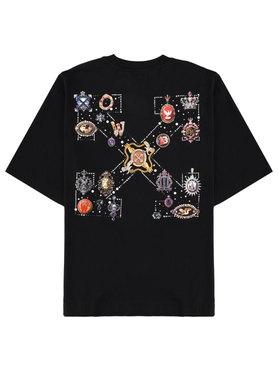 Off-White Men Off-White Men T-Shirt Con Logo OFF-WHITE