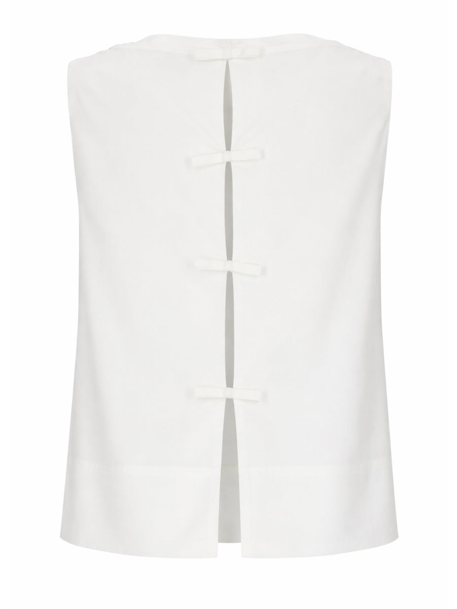 Herno Women Top Con Dettaglio Fiocchi HERNO
