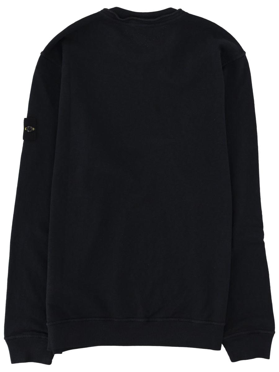 Stone Island Men Felpa Con Patch Logo STONE ISLAND