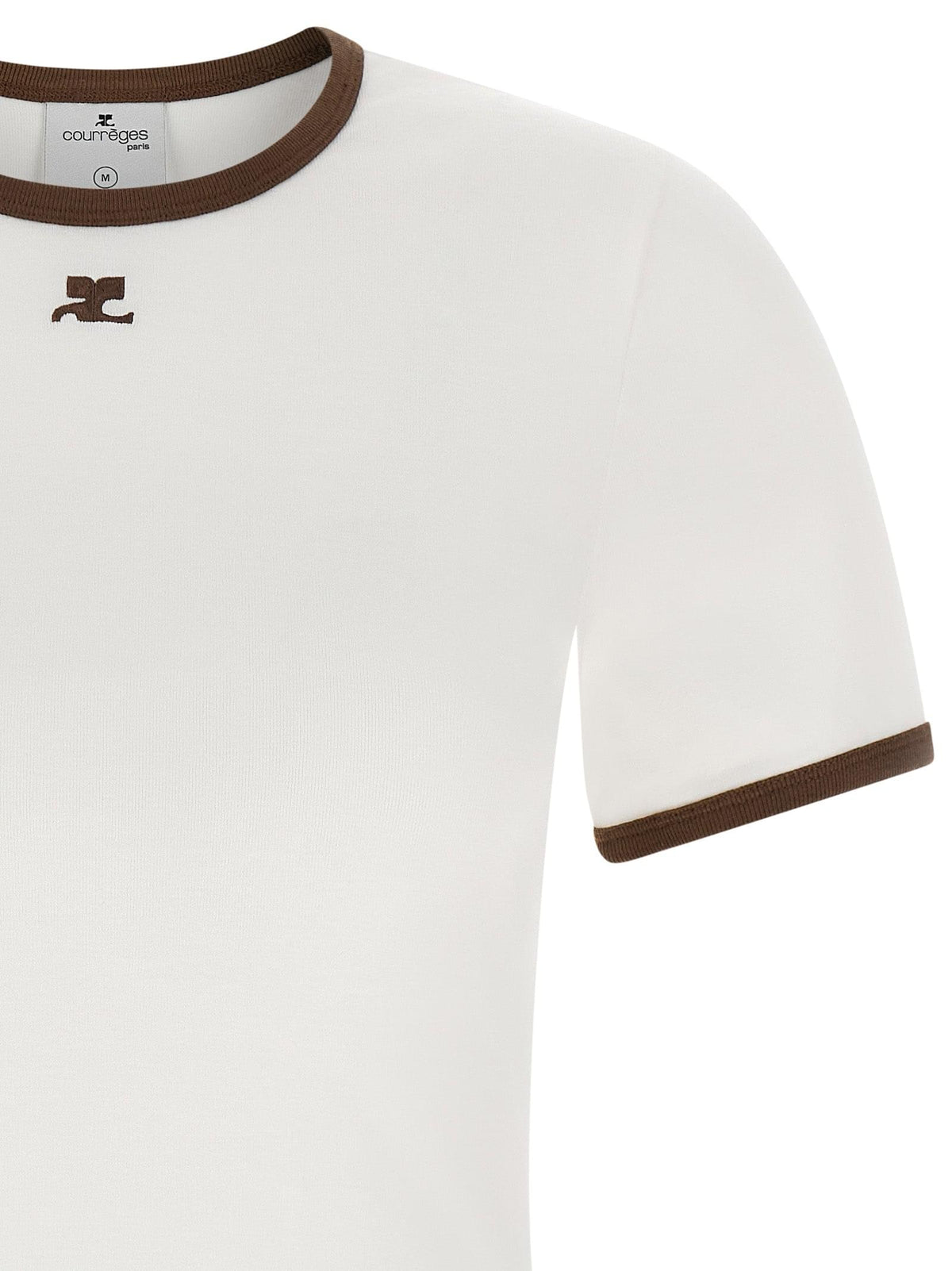 Courreges Women 'Signature Contrast' T-Shirt COURREGES