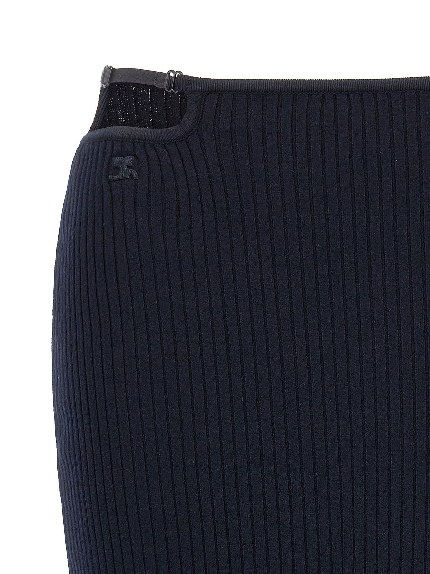 Courreges Women 'Loop Rib Knit' Skirt COURREGES