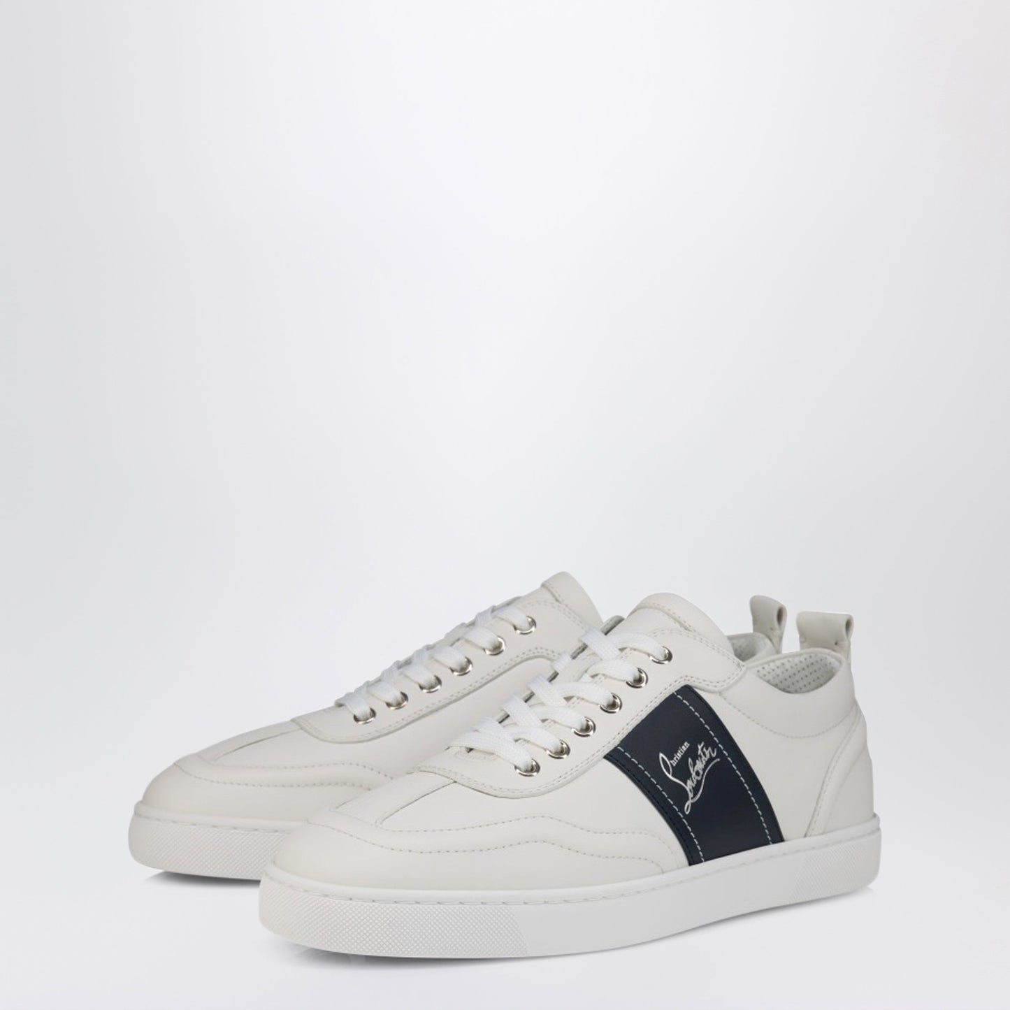 Christian Louboutin Retero Sneakers White/Marine Men CHRISTIAN LOUBOUTIN