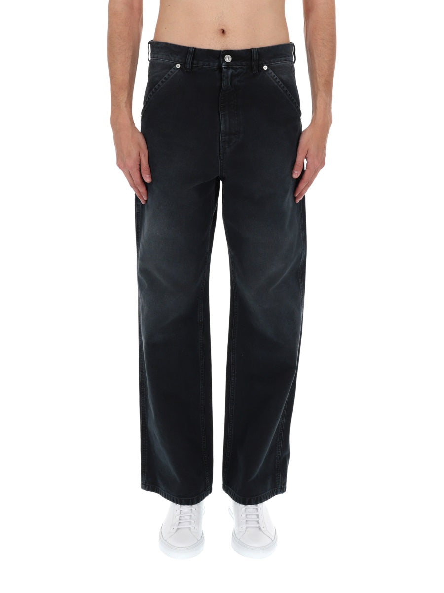 Marni Men Jeans Con Applicazione Logo MARNI