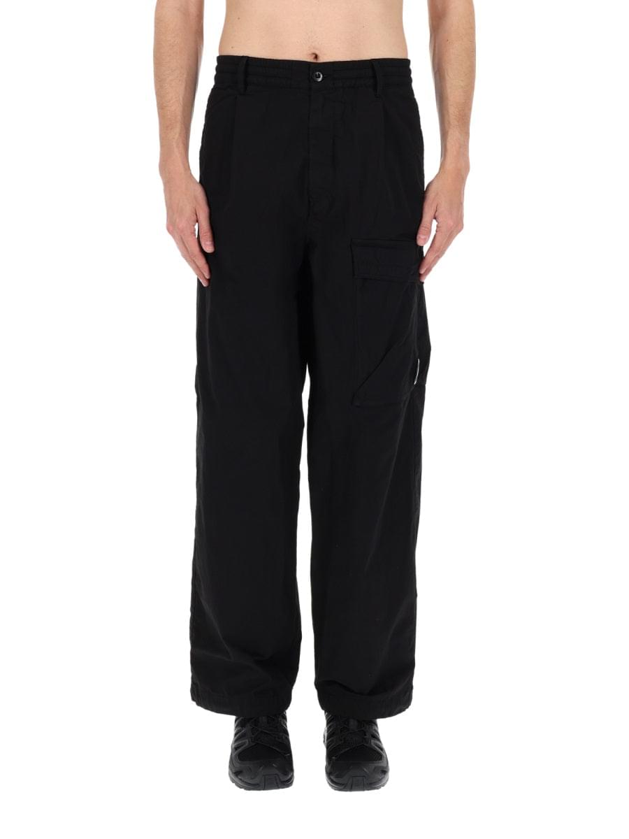 C.P. Company Men Pantalone Cargo Con Patch Logo C.P. COMPANY