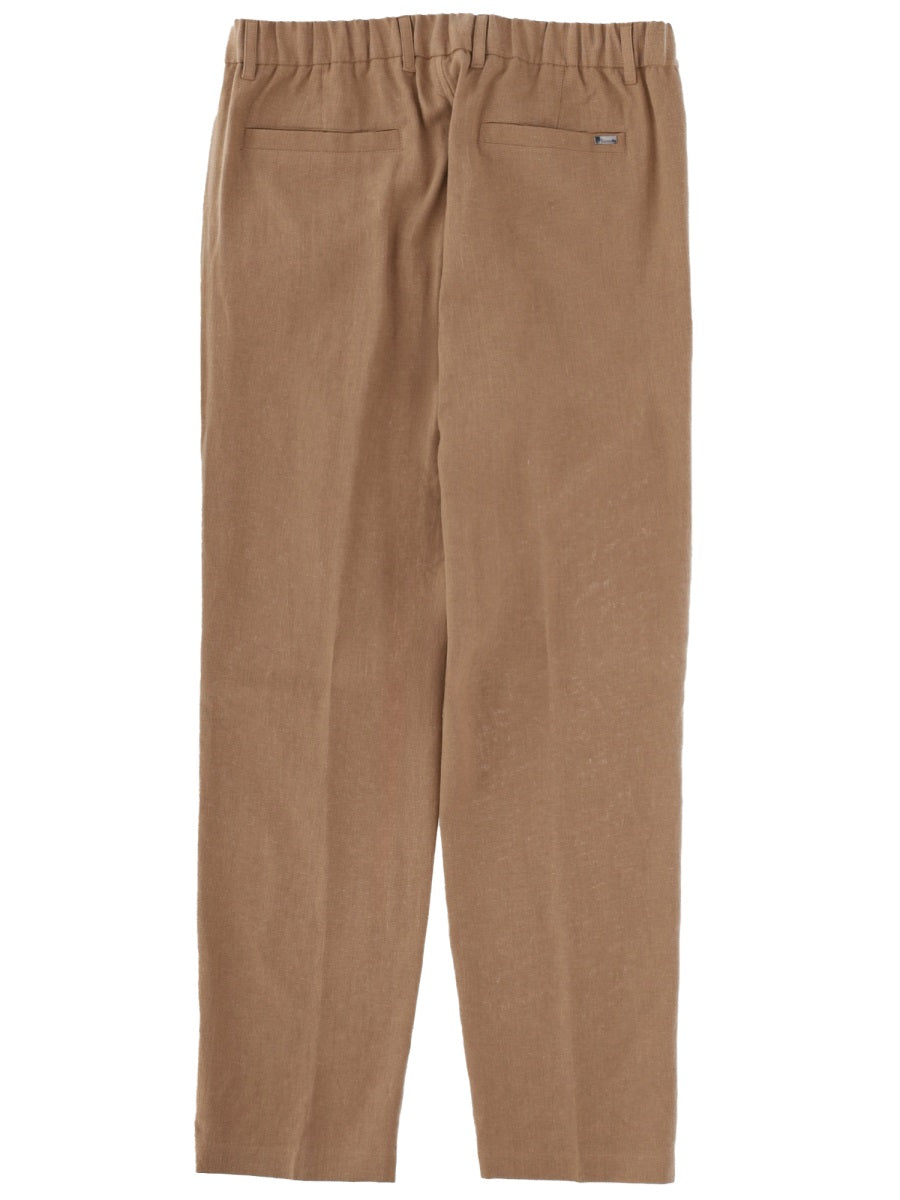 Herno Men Pantalone Sartoriale In Lino HERNO