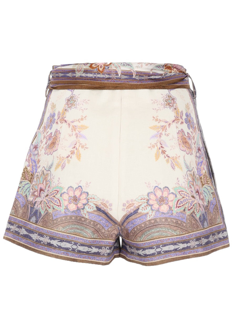 Zimmermann Women Shorts Con Foulard "Luna" ZIMMERMANN