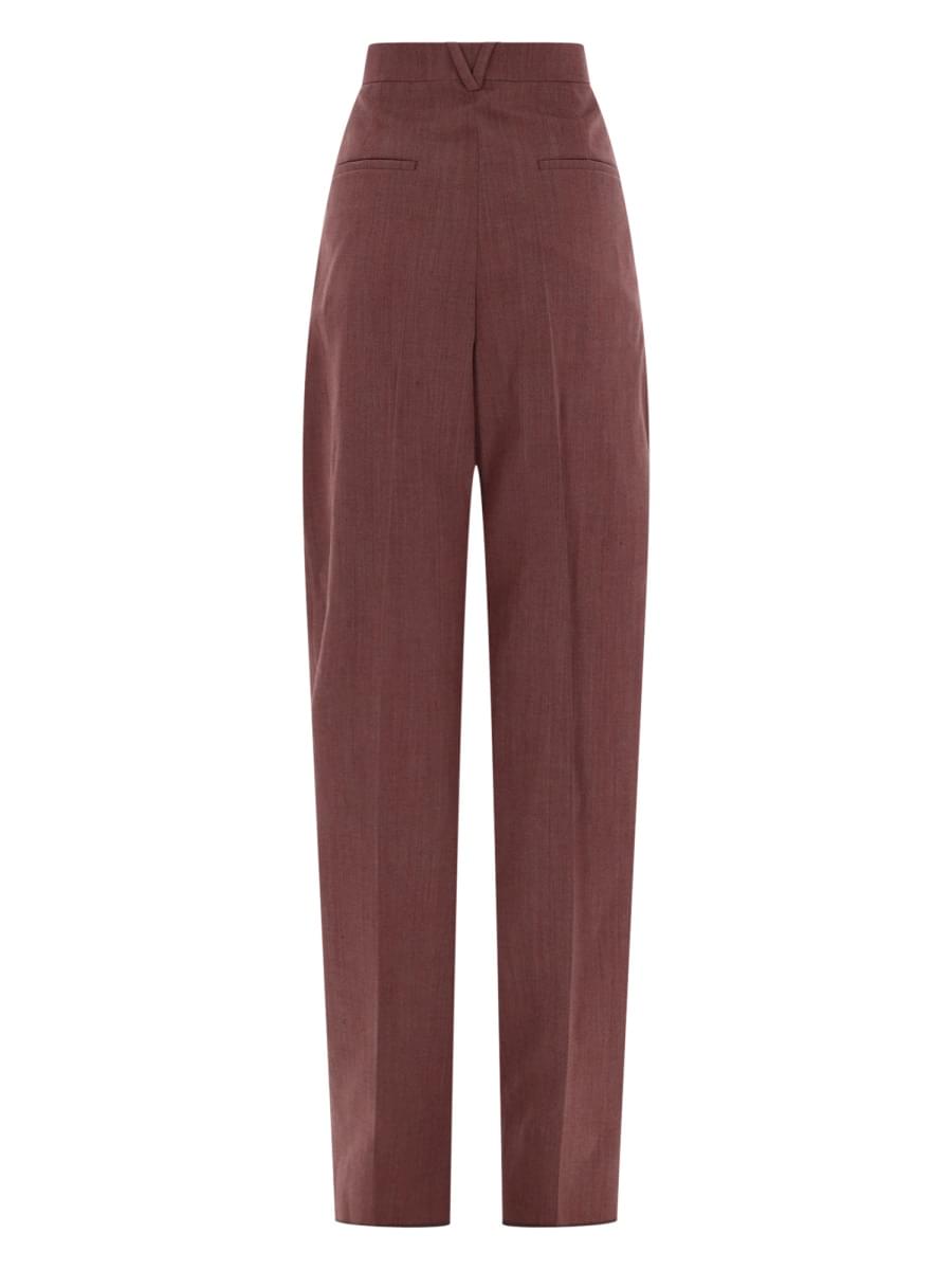 Bottega Veneta Women Wool And Linen Pants BOTTEGA VENETA