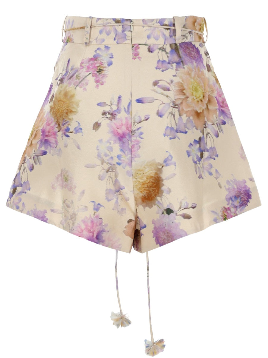 Zimmermann Women Shorts "Luna Tuck" ZIMMERMANN