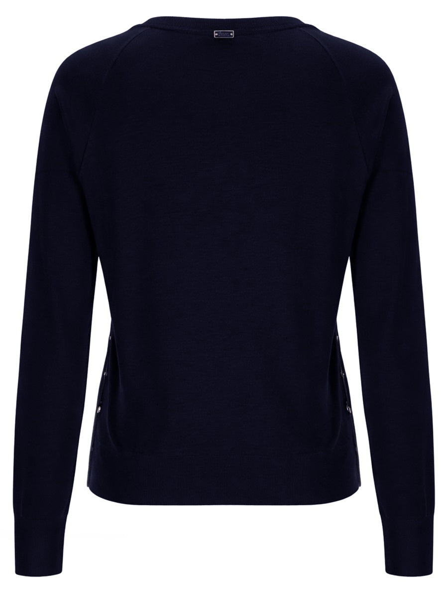 Herno Women Maglia Con Bottoni Laterali HERNO