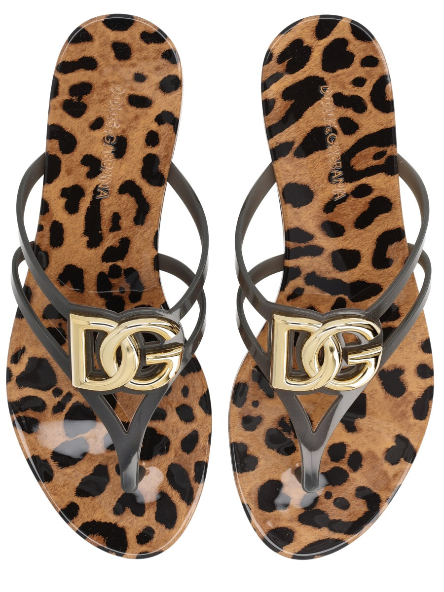 Dolce & Gabbana Women Slide Con Logo DOLCE & GABBANA
