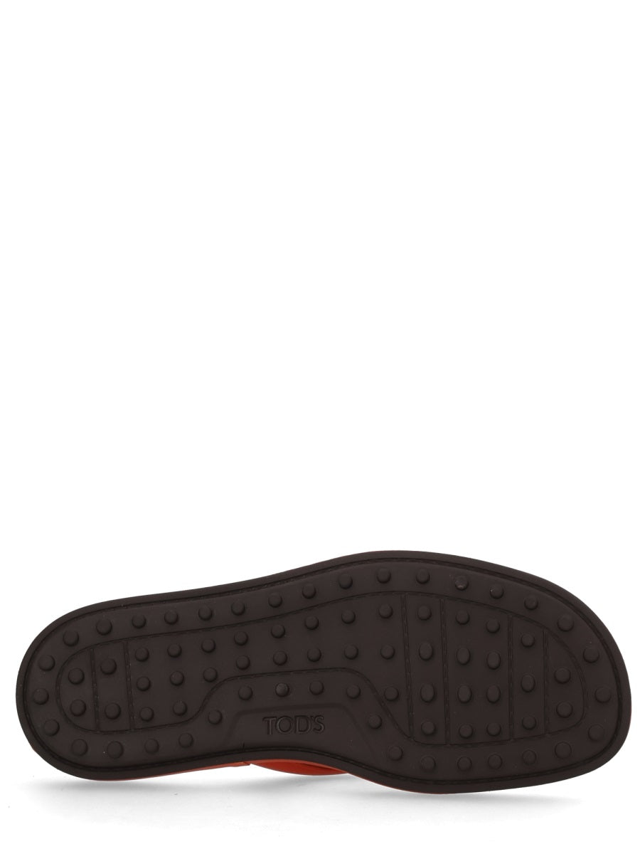 Tod's Women Sandalo Infradito Con Logo TOD'S
