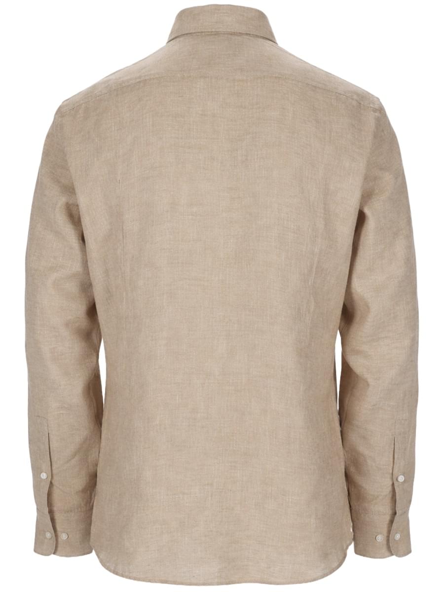 Boss Men Camicia In Lino BOSS