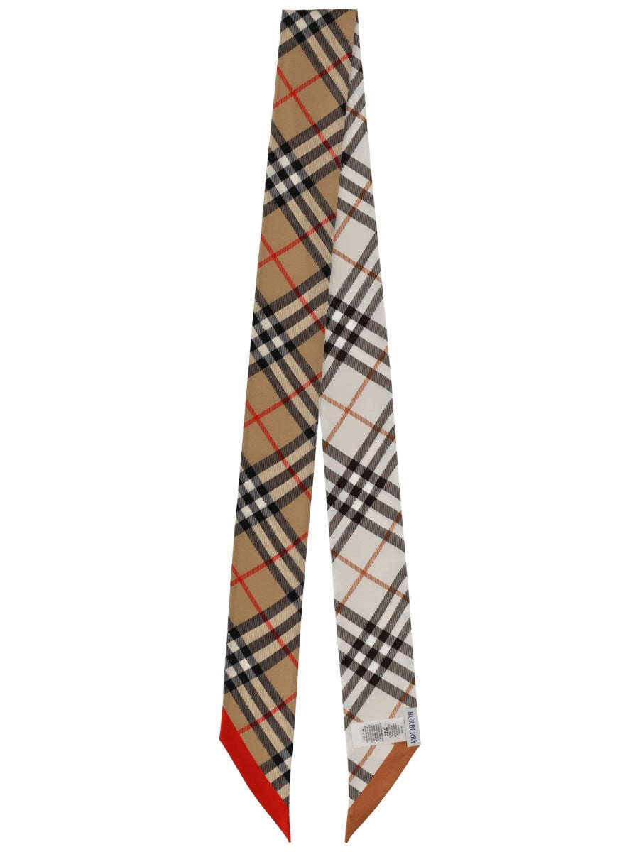 Burberry Women Sciarpa Sottile "Check" BURBERRY