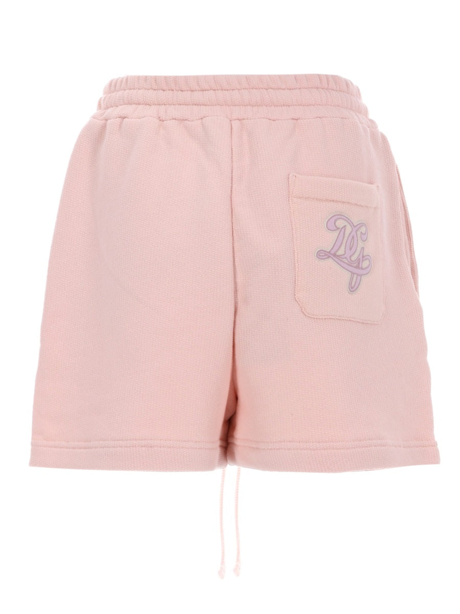 Dolce & Gabbana Women Shorts Con Logo E Coulisse DOLCE & GABBANA
