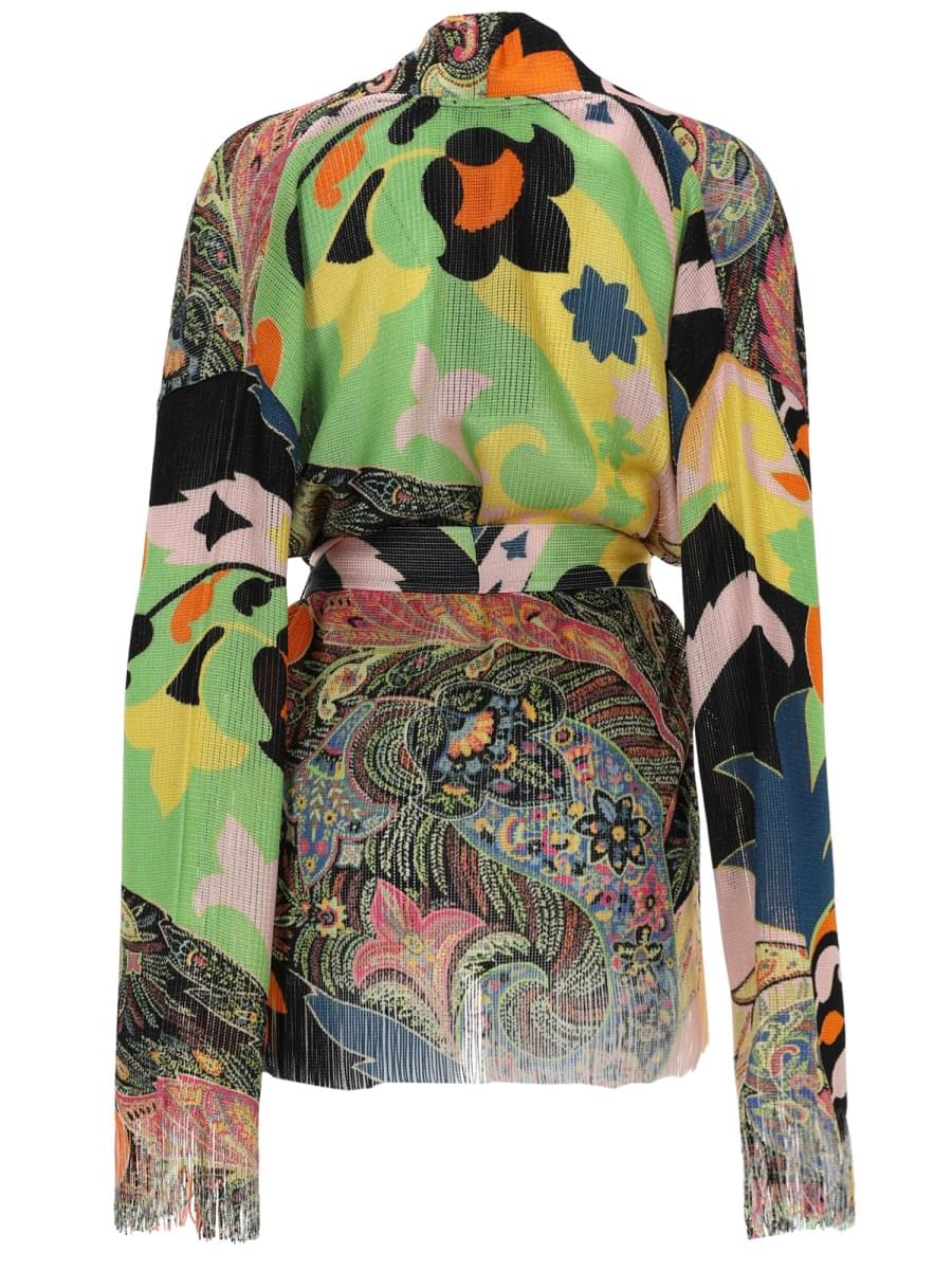 Etro Women Etro Women Cardigan Con Frange ETRO