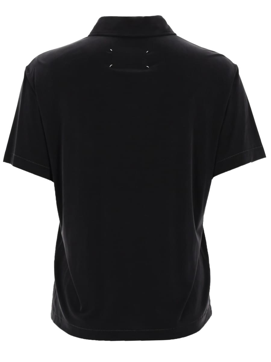 Maison Margiela Women Polo In Cupro MAISON MARGIELA