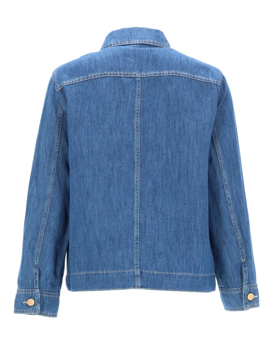 S Max Mara Women Giacca "Galante" In Chambray S MAX MARA