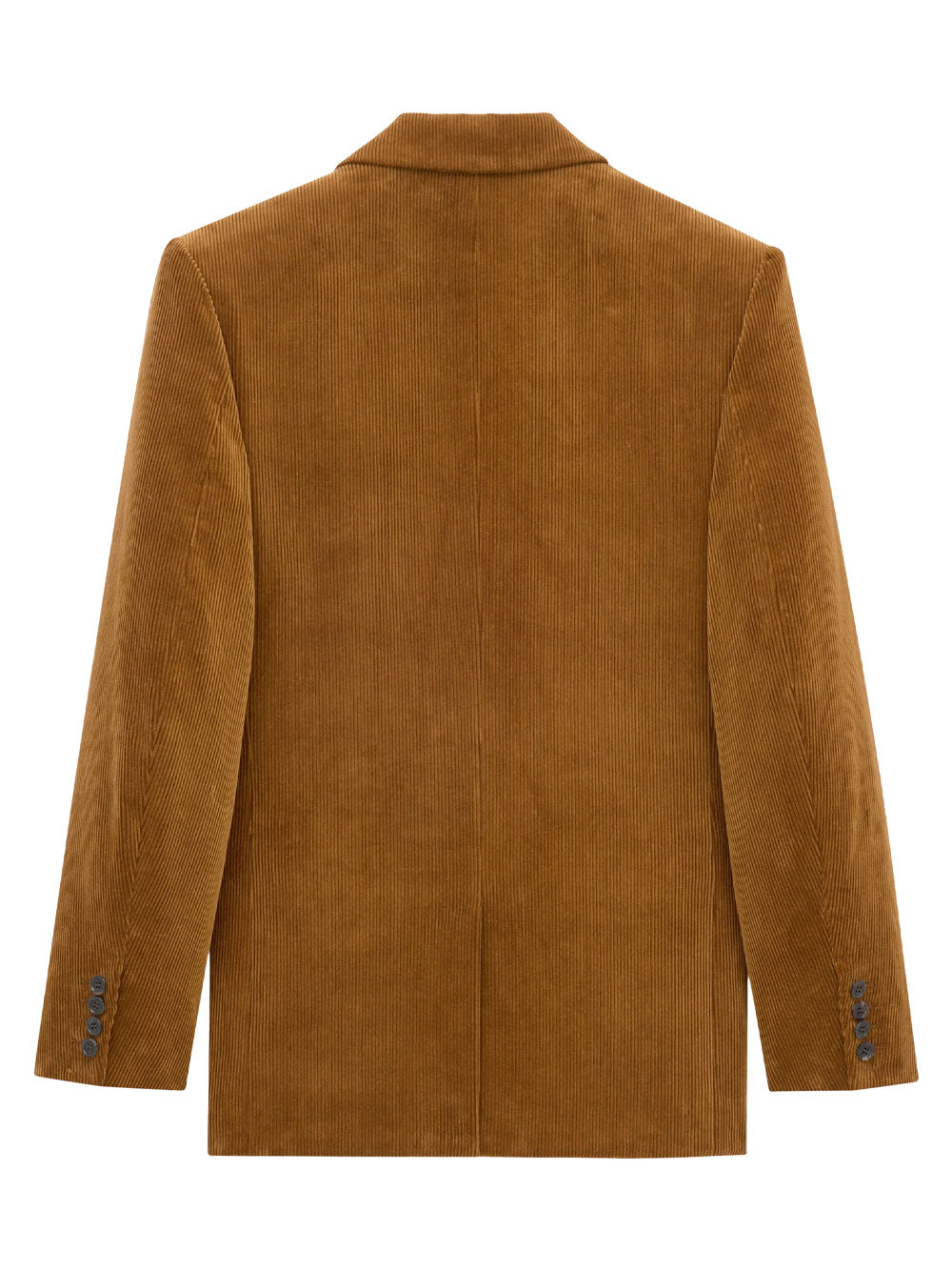 Saint Laurent Women Corduroy Double-Breasted Jacket SAINT LAURENT