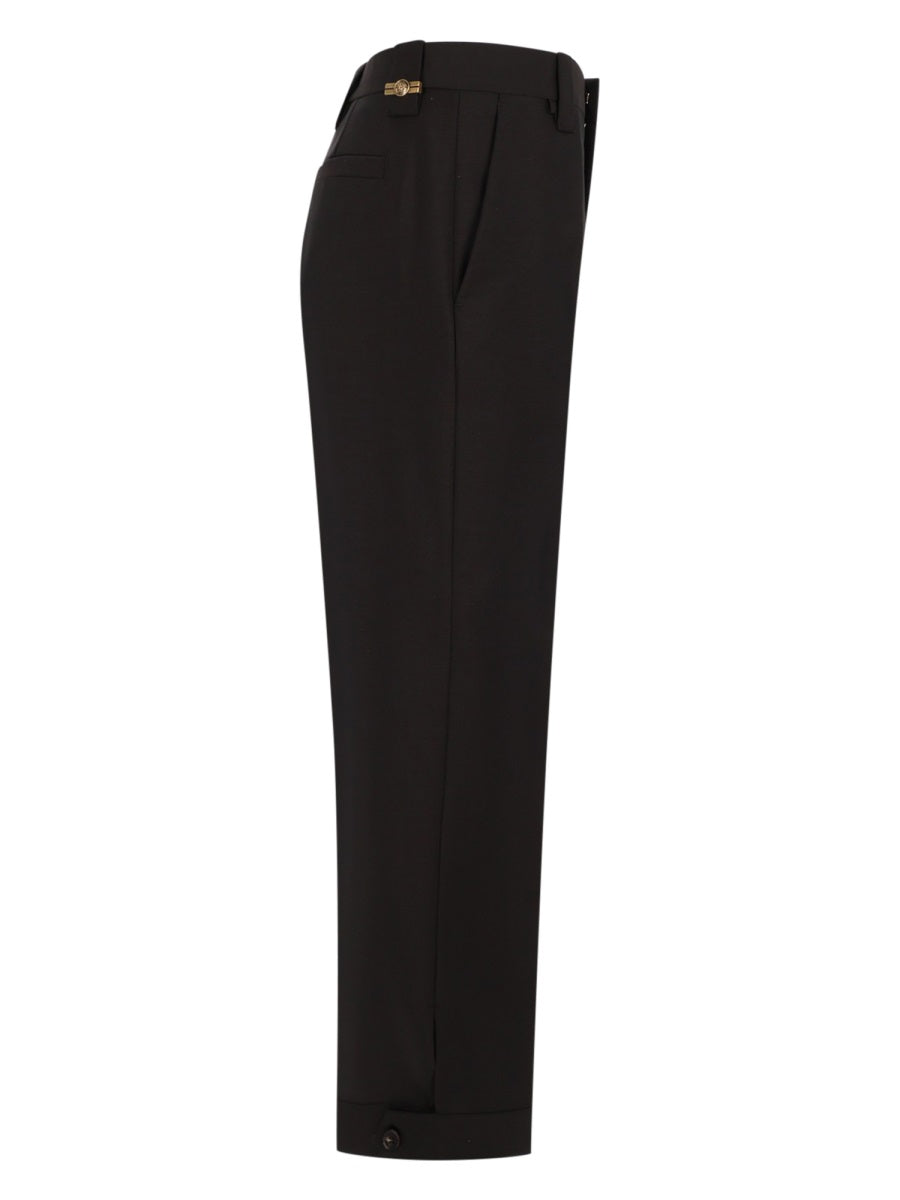 Versace Men Pantalone In Lana E Mohair VERSACE