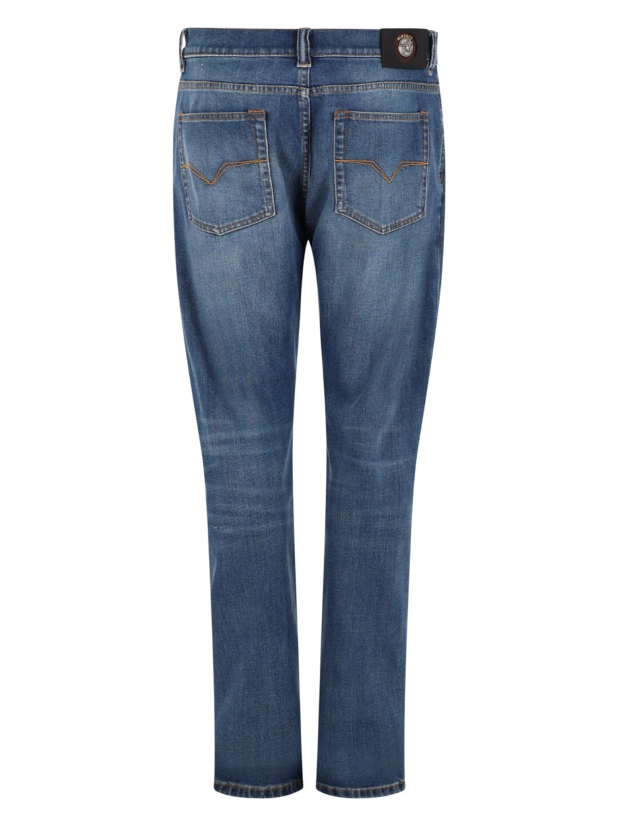 Versace Men Jeans In Denim Di Cotone VERSACE