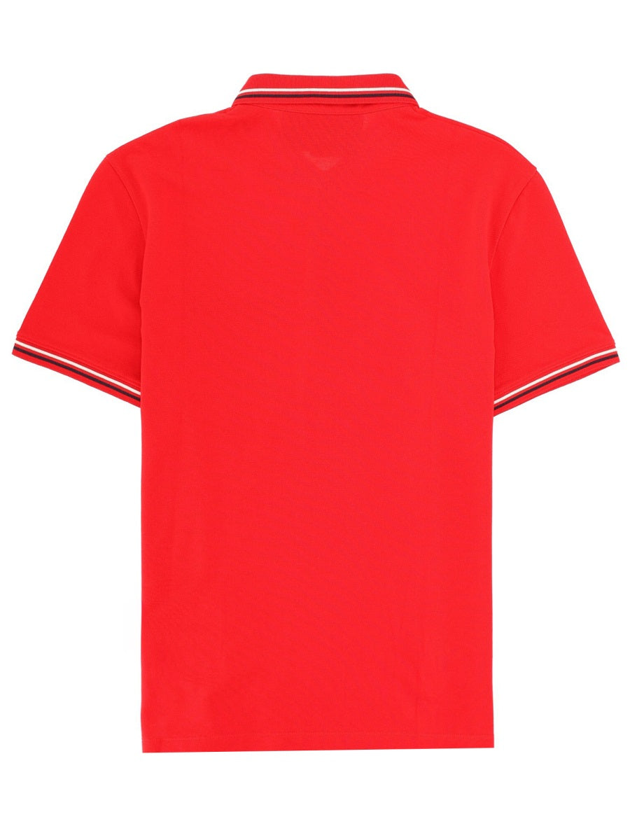 Valentino Men Polo Con Patch Logo VALENTINO