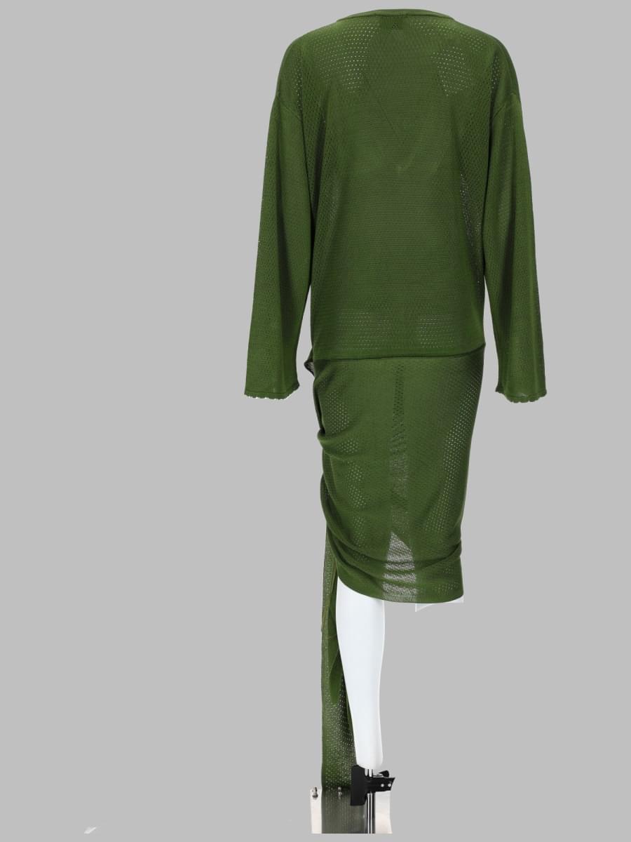 The Attico Women Mini Abito Drappeggiato In Viscosa THE ATTICO