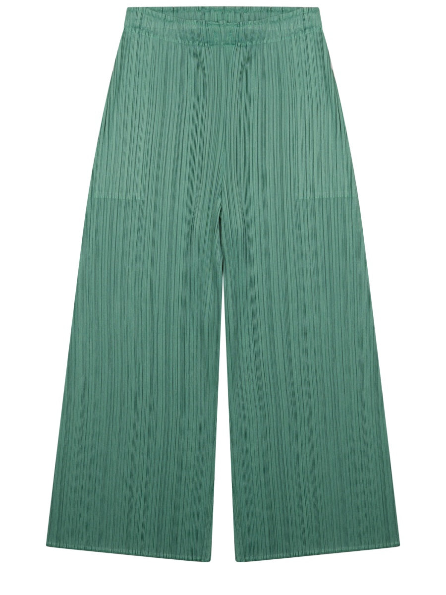 Pleats Please Issey Miyake Women Pantalone Palazzo "Monthly Colors: March" PLEATS PLEASE ISSEY MIYAKE