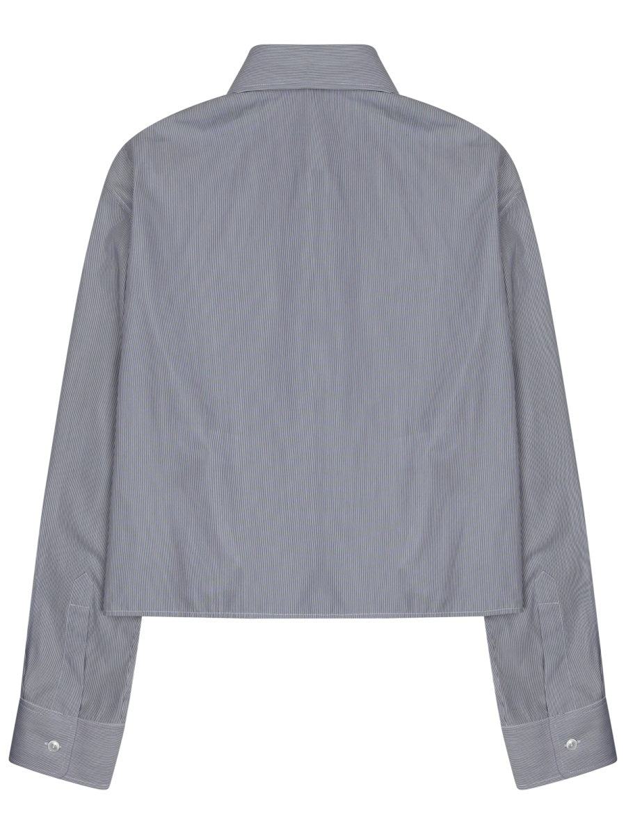 Celine Women Triomphe Cropped Chemise CELINE