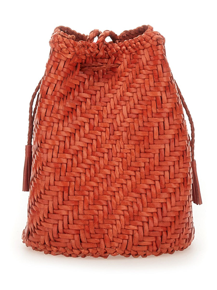 Dragon Diffusion Women Borsa "Pompom Double Jump Tan" DRAGON DIFFUSION