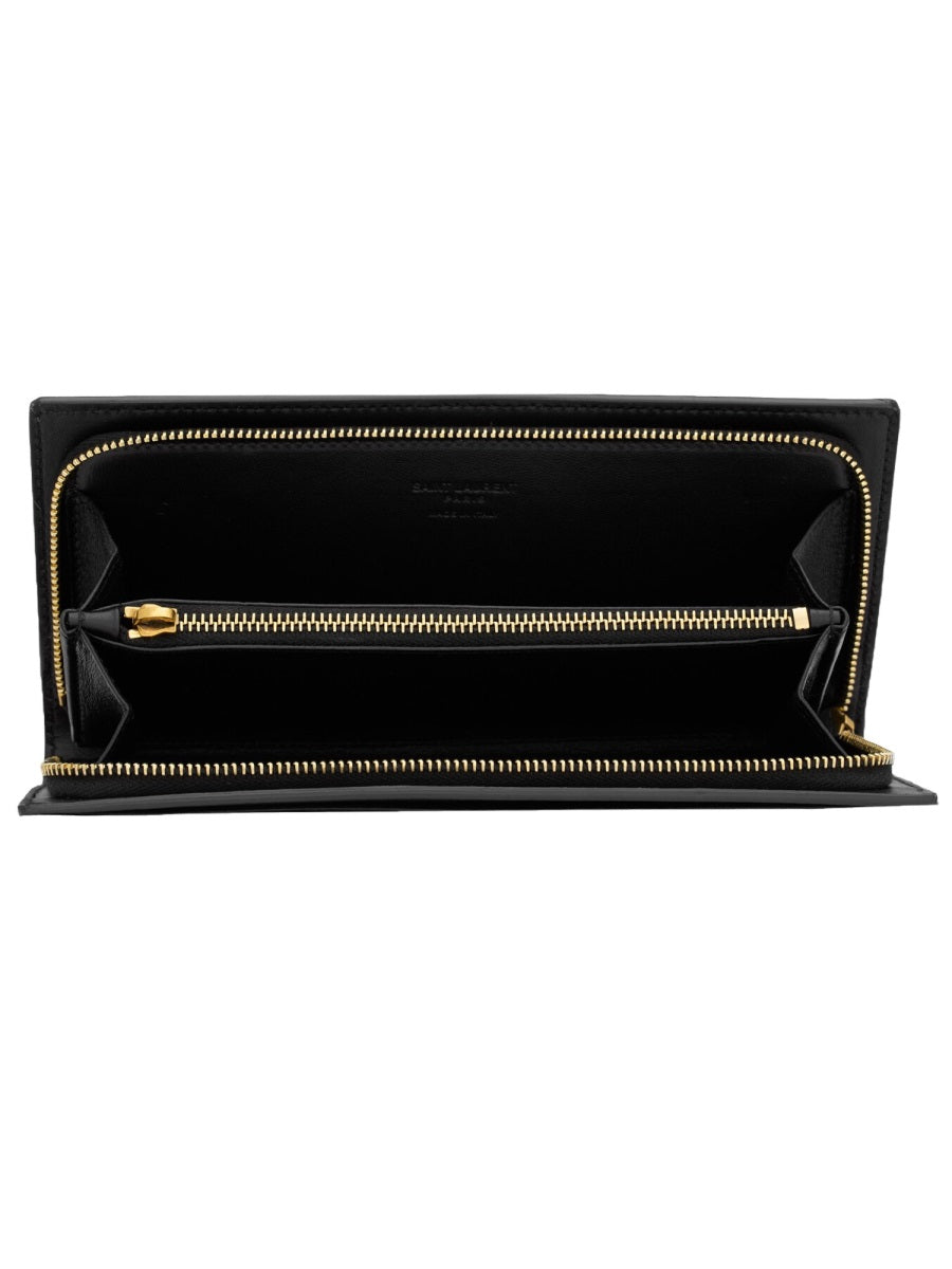 Saint Laurent Men Portafoglio Con Zip