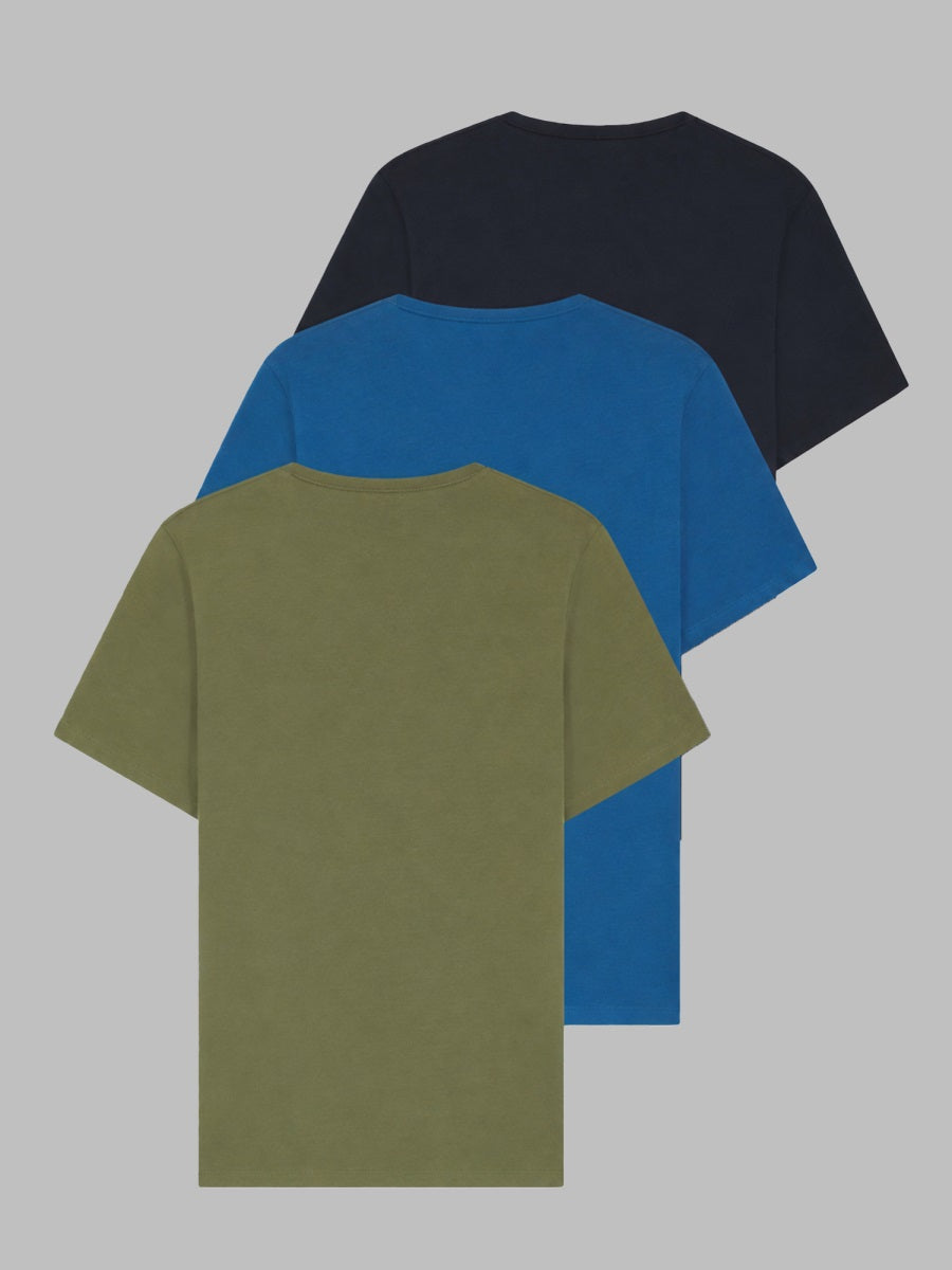 Boss Men Set Da Tre T-Shirt Intime In Cotone BOSS