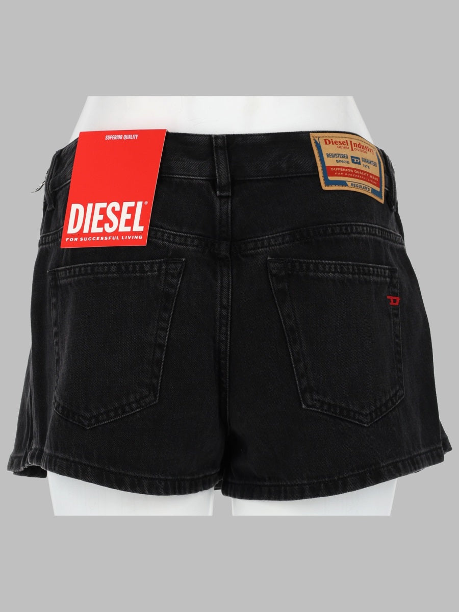 Diesel Women Skort A Pieghe In Denim DIESEL
