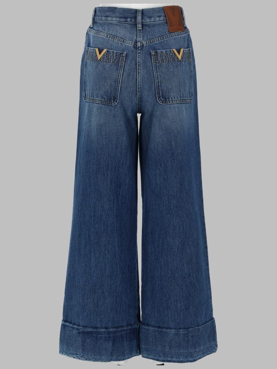 Valentino Women Jeans In Denim A Cinque Tasche VALENTINO