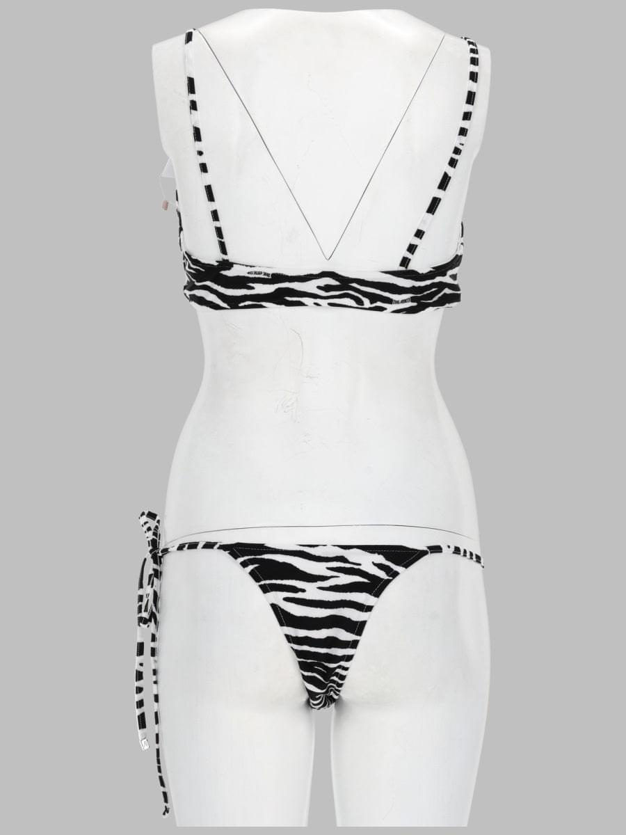 The Attico Women Bikini "Il Primo Bagno" Con Stampa Animalier THE ATTICO