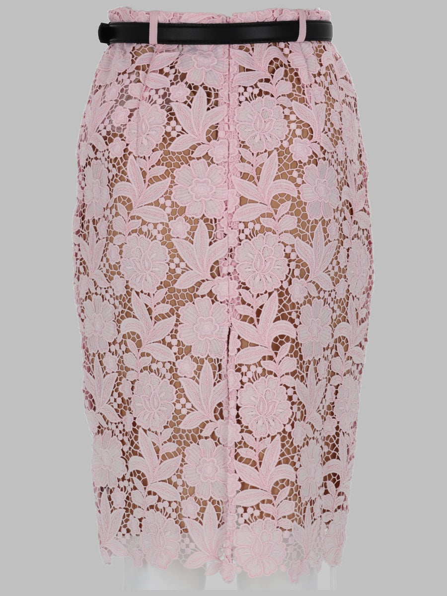 Self-Portrait Women Gonna Midi In Pizzo