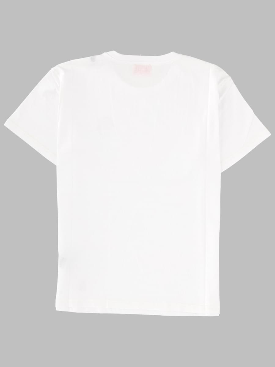 Diesel Women T-Shirt In Cotone Con Stampa Logo DIESEL