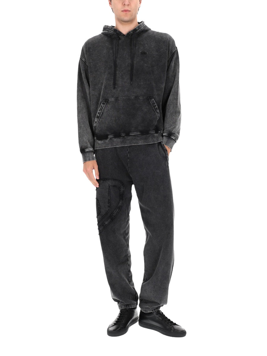 Diesel Men Felpa Con Logo DIESEL
