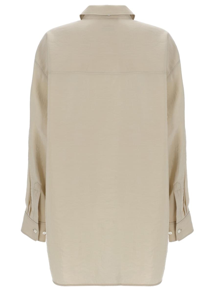 Lemaire Women Camicia Lunga Con Cravatta LEMAIRE