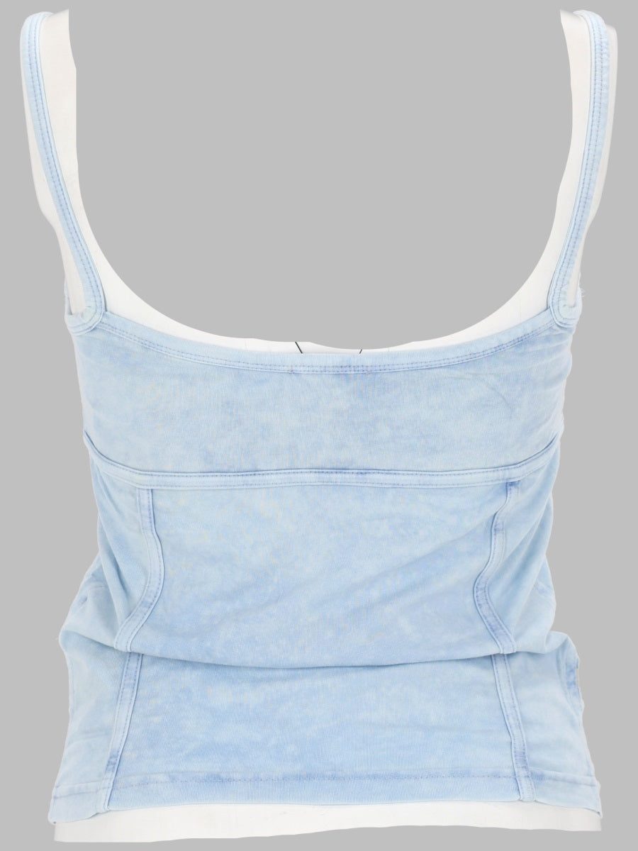 Diesel Women Top "T-Ony" In Denim DIESEL