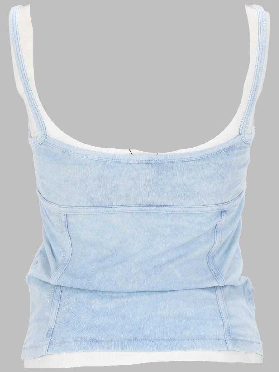 Diesel Women Top "T-Ony" In Denim DIESEL