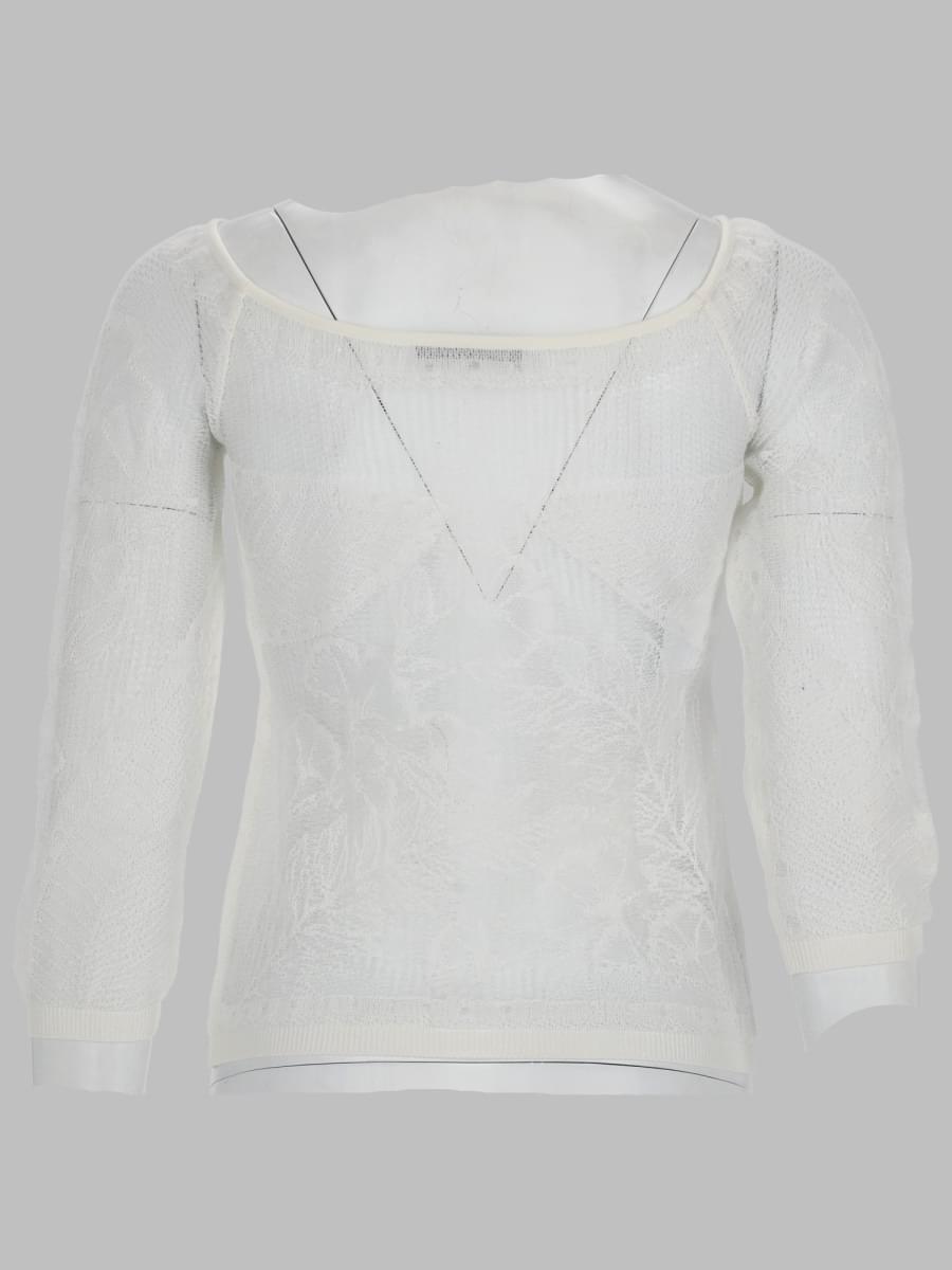 Alberta Ferretti Women Viscose Net Knit Top ALBERTA FERRETTI
