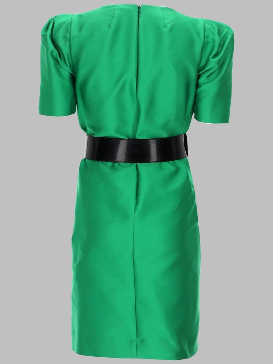P.A.R.O.S.H. Women Satin Belted Mini Dress P.A.R.O.S.H.
