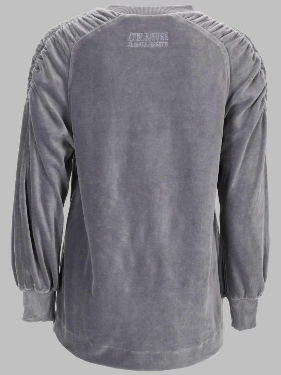 Alberta Ferretti Women Chenille Sweatshirt ALBERTA FERRETTI