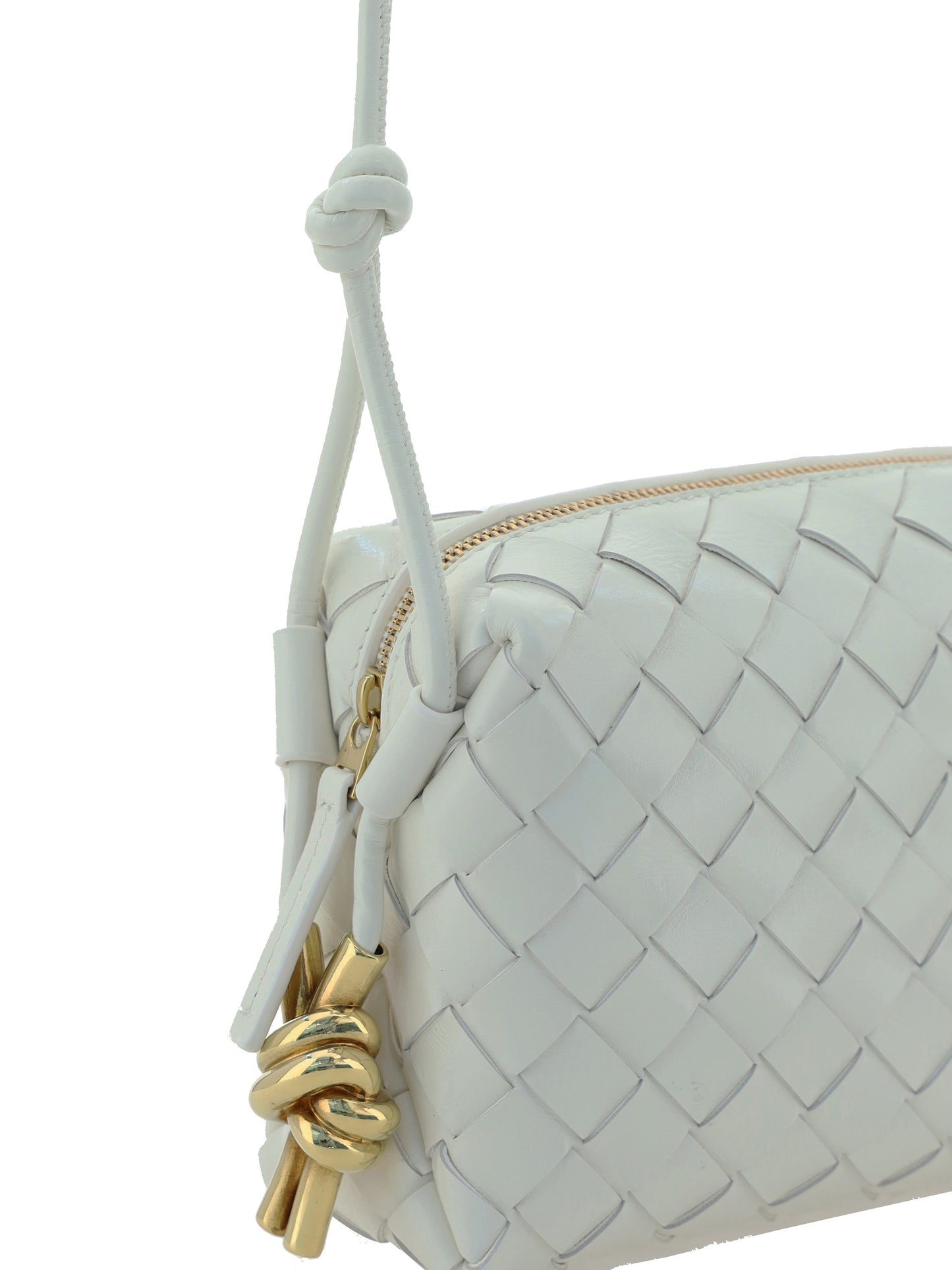 Bottega Veneta Women Loop Leather Shoulder Bag BOTTEGA VENETA