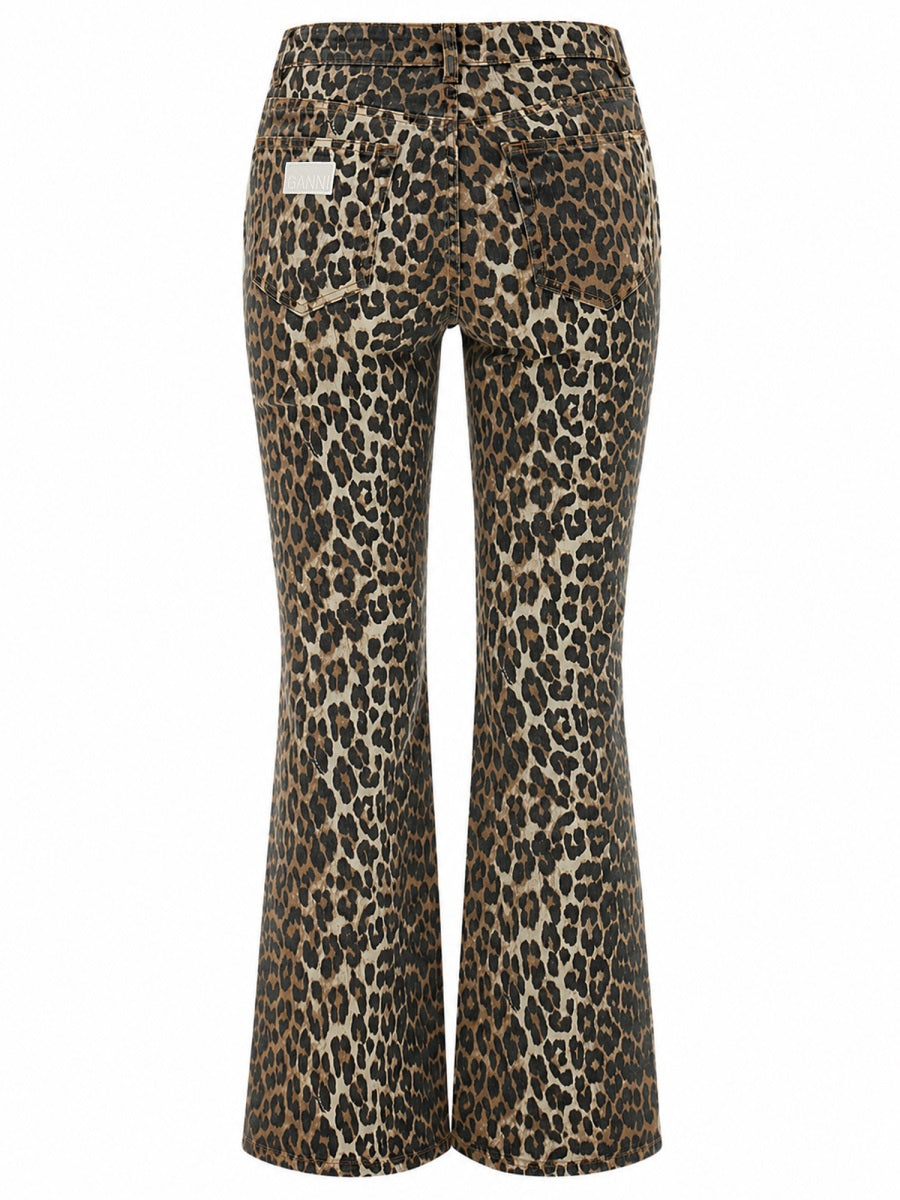 Ganni Women Jeans Animalier GANNI