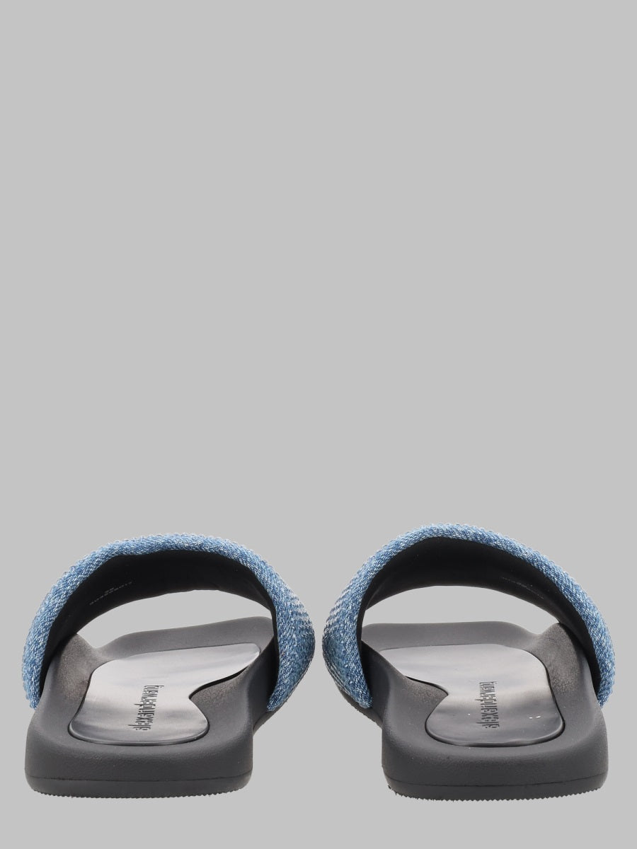 Alexander Wang Women Sandalo Slide In Denim ALEXANDER WANG
