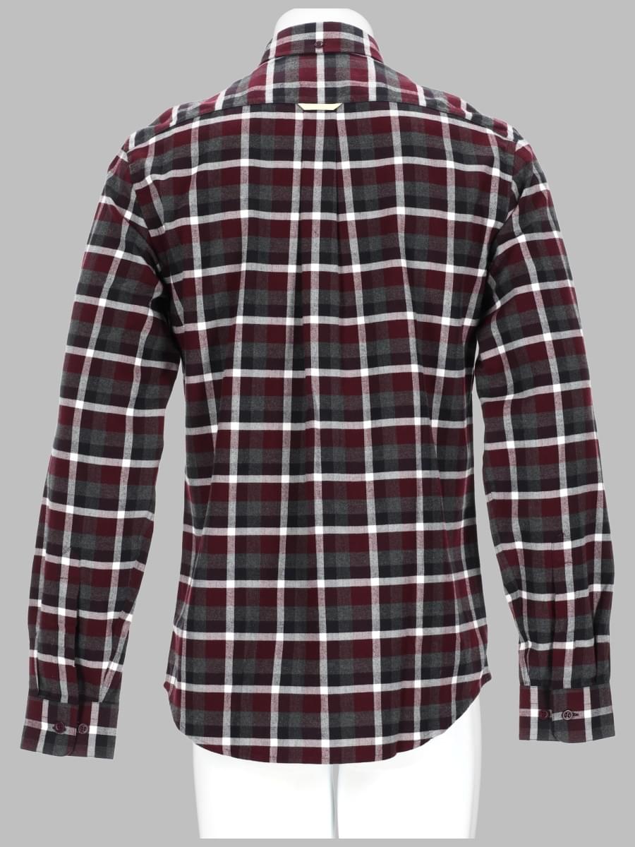 Acne Studios Men Camicia In Cotone A Quadri ACNE STUDIOS