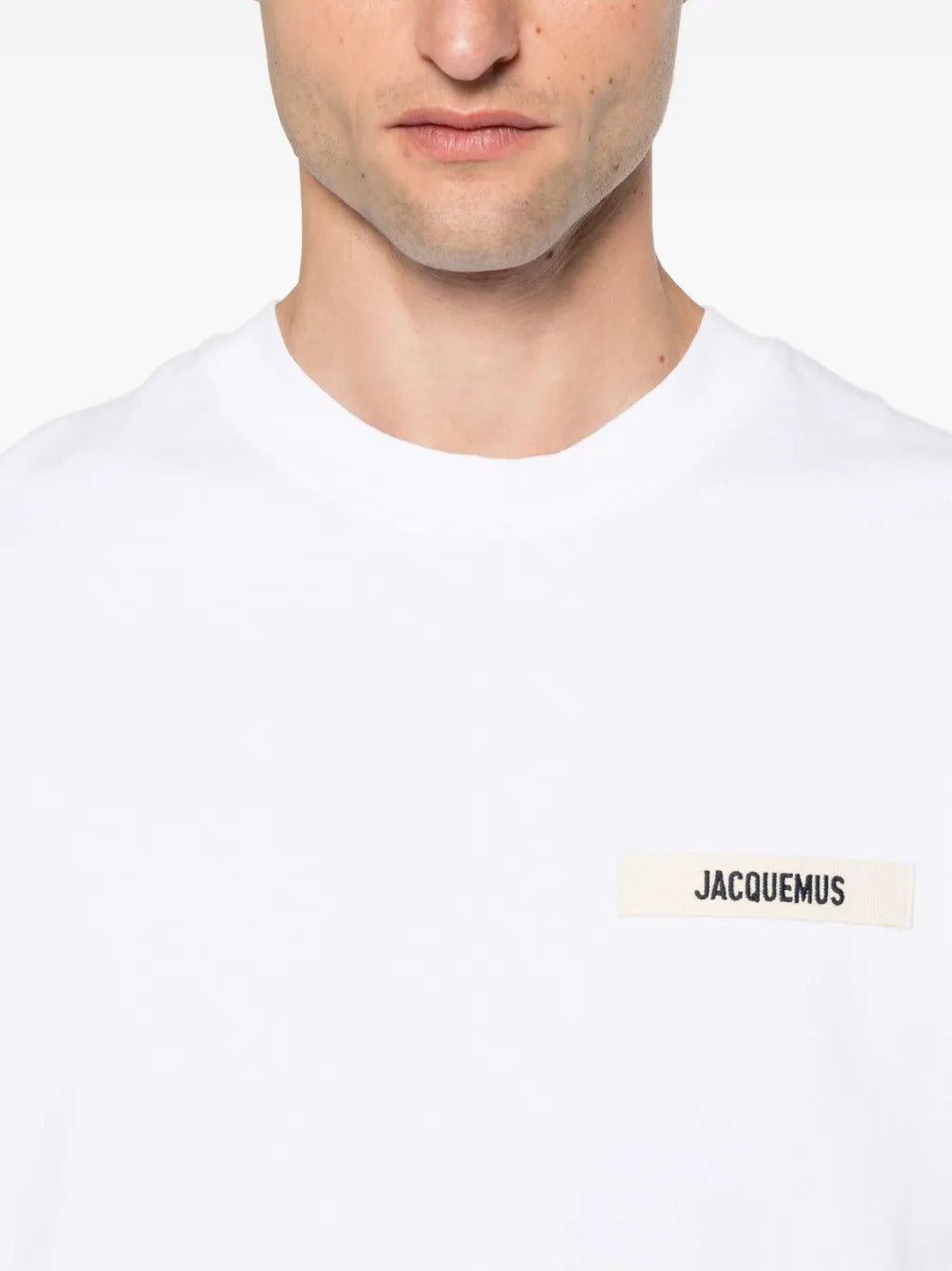 Jacquemus Men Le T-Shirt Gros Grain In Cotton JACQUEMUS